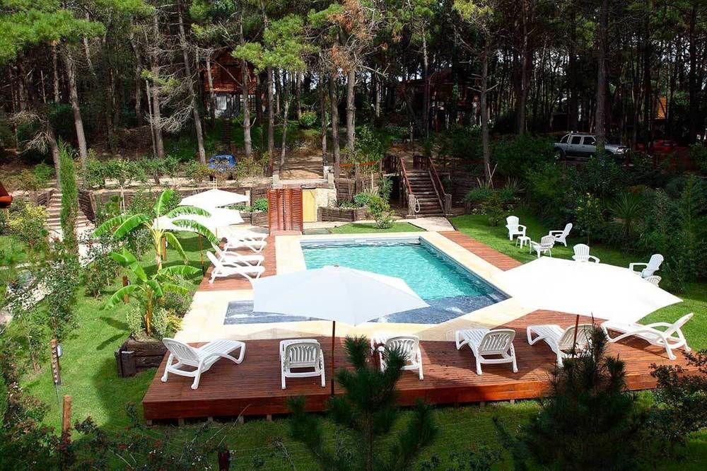 Cabanas Del Bosque Balneario Mar Azul Eksteriør bilde