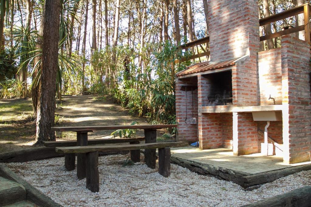 Cabanas Del Bosque Balneario Mar Azul Eksteriør bilde