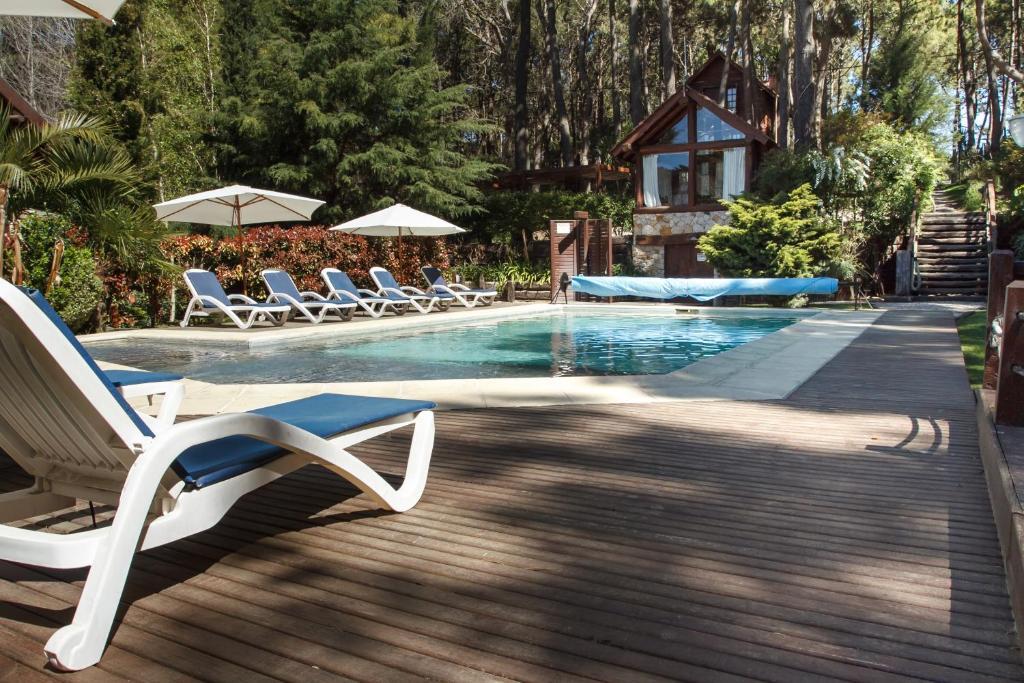 Cabanas Del Bosque Balneario Mar Azul Eksteriør bilde